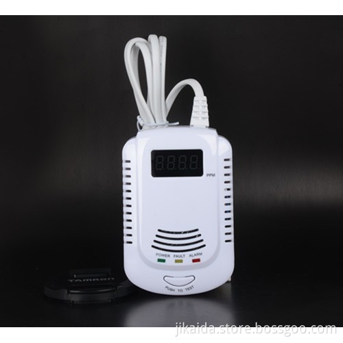 2015 new product human voice prompt carbon monoxide gas detector 2 in 1